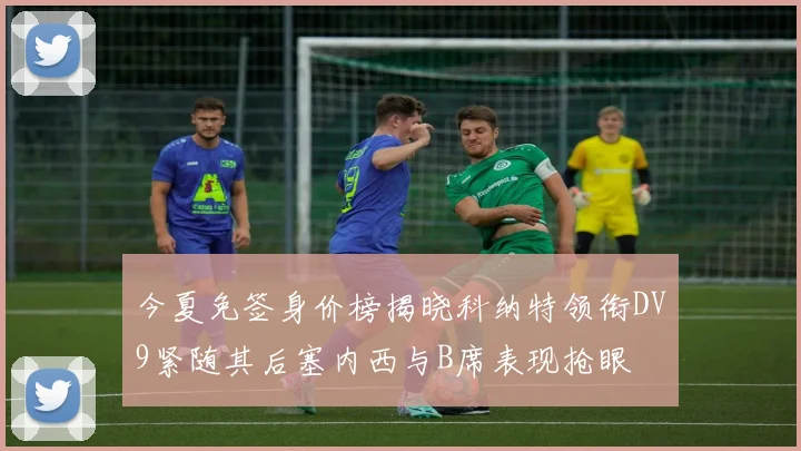 今夏免签身价榜揭晓科纳特领衔DV9紧随其后塞内西与B席表现抢眼